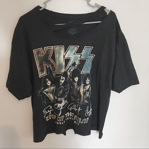 Kiss band T shirt